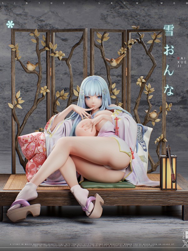 ABsinthe Studio Bishoujo Mangekyou Ibun: Yuki Onna Hot Sexy 1/4 Statue